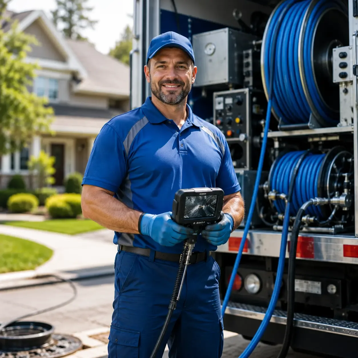 Local outdoor drain cleaning specialists in Charlotte, TX